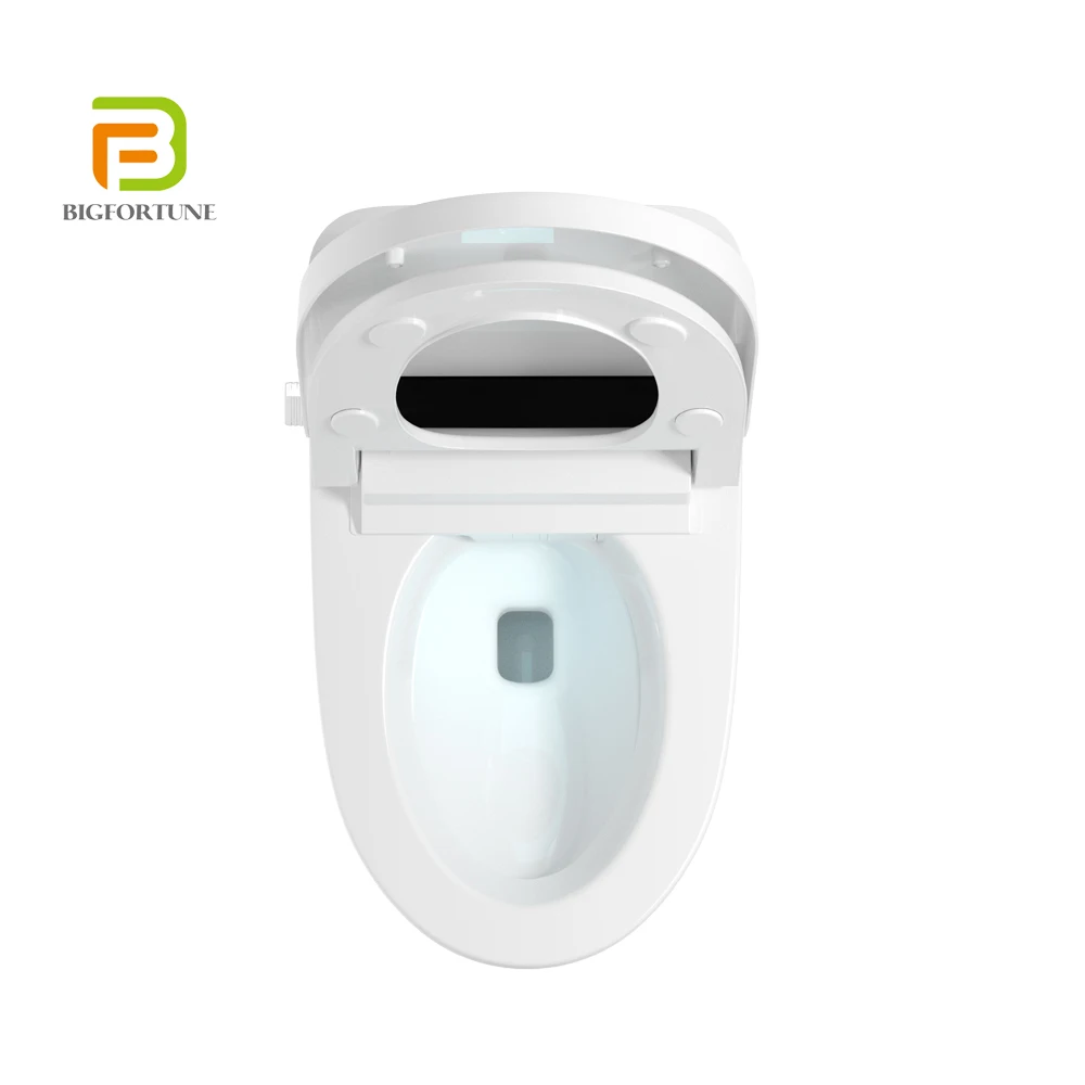 High end auto washing automatic self cleaning public wc intelligent toilet water spray smart toilet