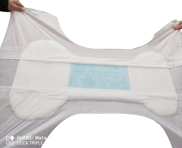 Подгузники для взрослых, подгузники для медсестер и взрослых с супер впитывающим принтом, одноразовые подгузники для взрослых с синим ADL