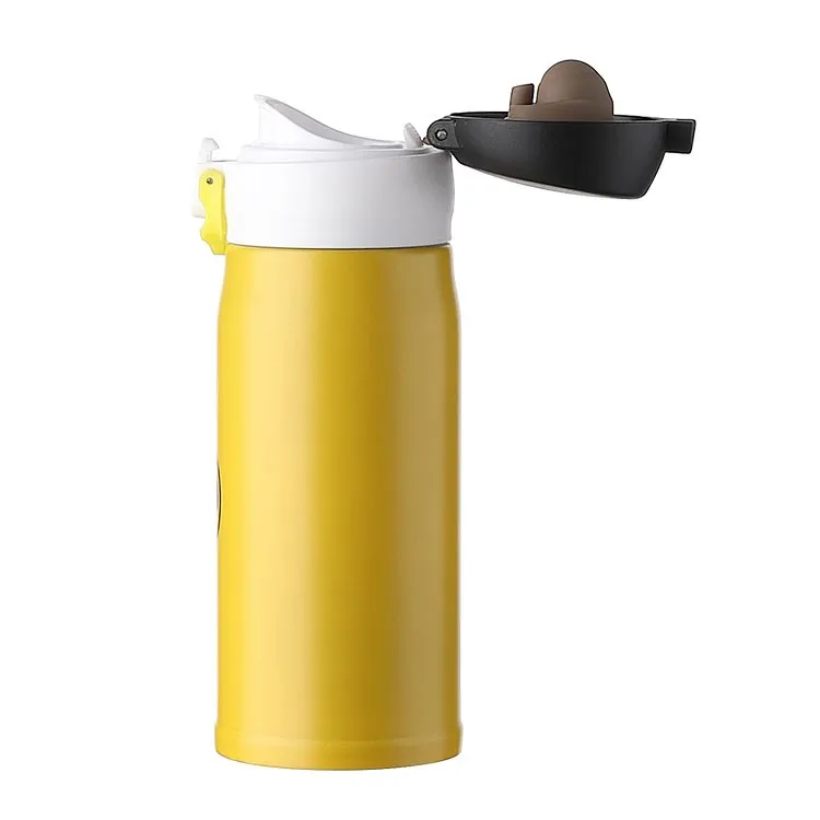 Prostar 500ml Bounce Switch Vacuum Flask Insulated Thermos Water Bottle Double Wall Thermos With Click Lid