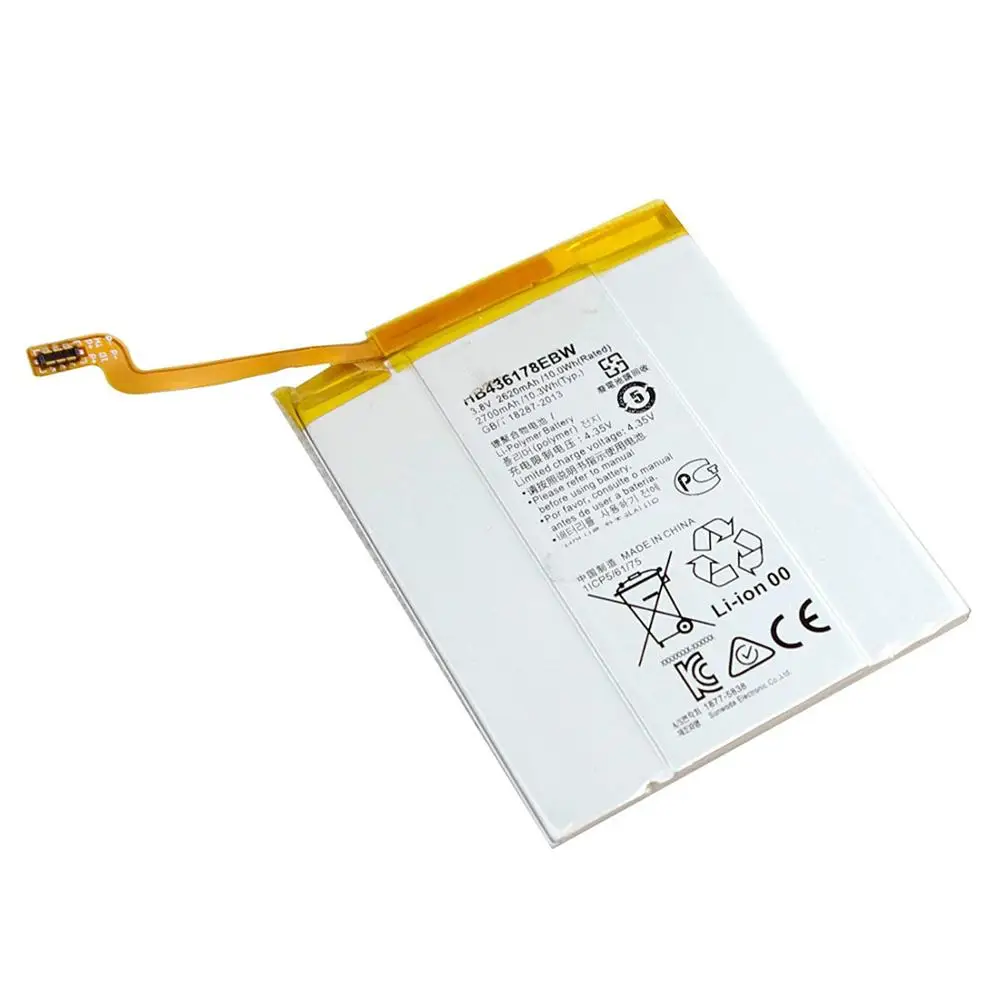 HB436178EBW аккумулятор 3,8 V 2700mAh Замена для Huawei Mate S