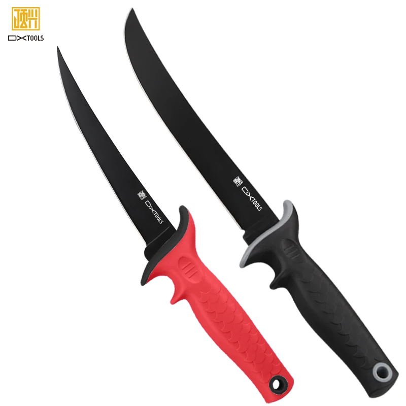 Multi-Function 7 inch 9 inch Fillet Knives Non-Slip Soft Handle Stainless Steel Fishing Knife With Kitchen Outdoor Camping Use