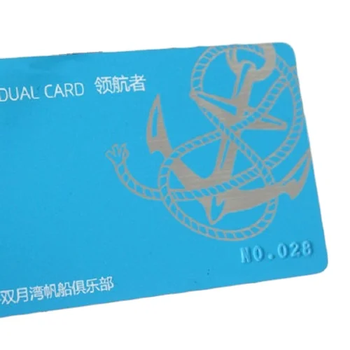High Quality Customized Business Cards PVC Plastic Printing with Barcode QR Code Embossed Serial Number