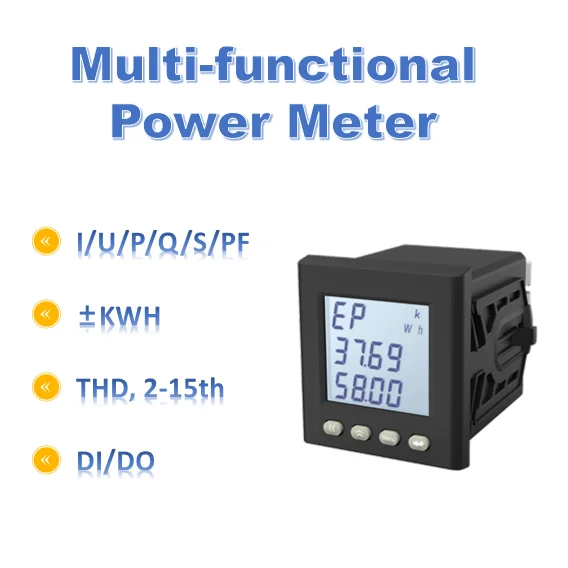 LNF96EY-CMJK Modbus RS485 digital output multifunction power meter