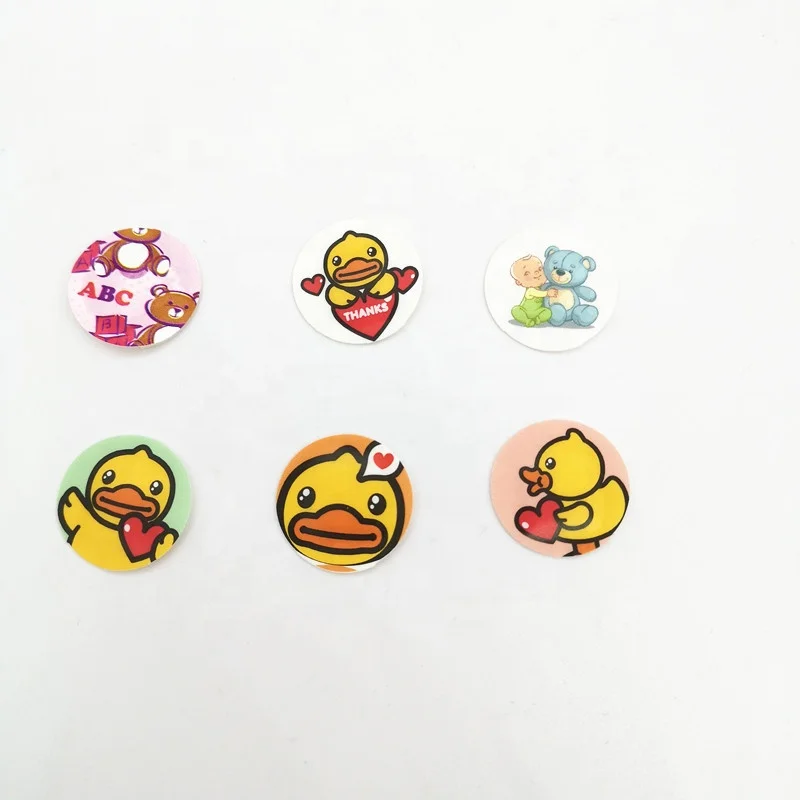 Cartoon Printing Band Aid Kids Circular Medical Sterile Cute Bandaid