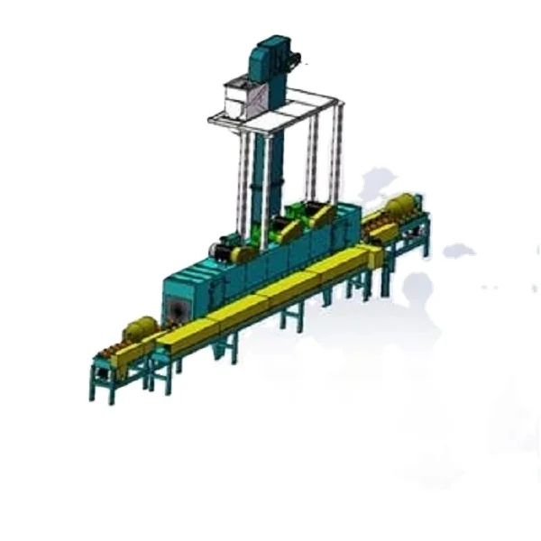 15kg Liquefied Petroleum Gas LPG cylinder manufacturing line shot blasting machine