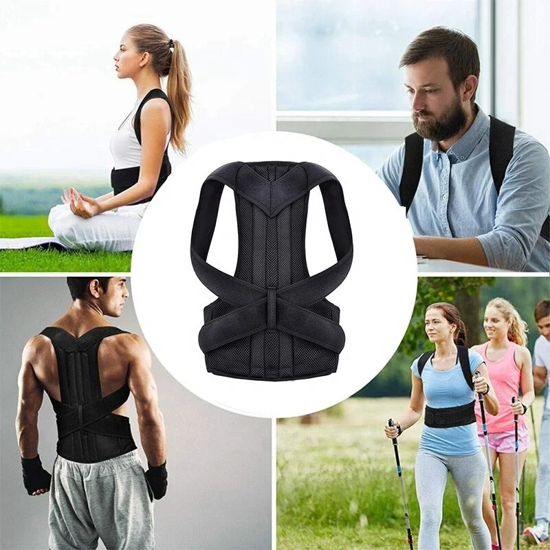 High Quality adults adjustable universal posture corrector belt