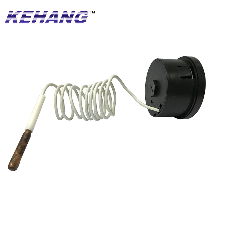 Dial 52mm high temperature capillary thermometer water heat thermometer with capillary tube