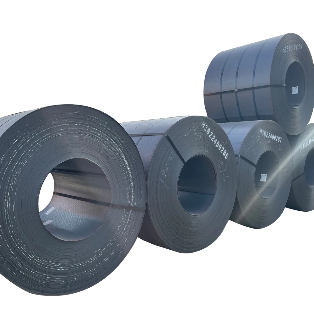 ASTM a36 grade 12mm 16mm MS carbon iron coil hot rolled steel coils S235jr HR steel coils for Heat Exchanger