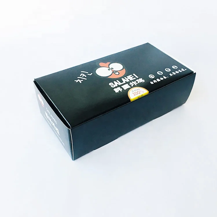 Custom Printed Food Paper Packaging Fried Chicken Boxes