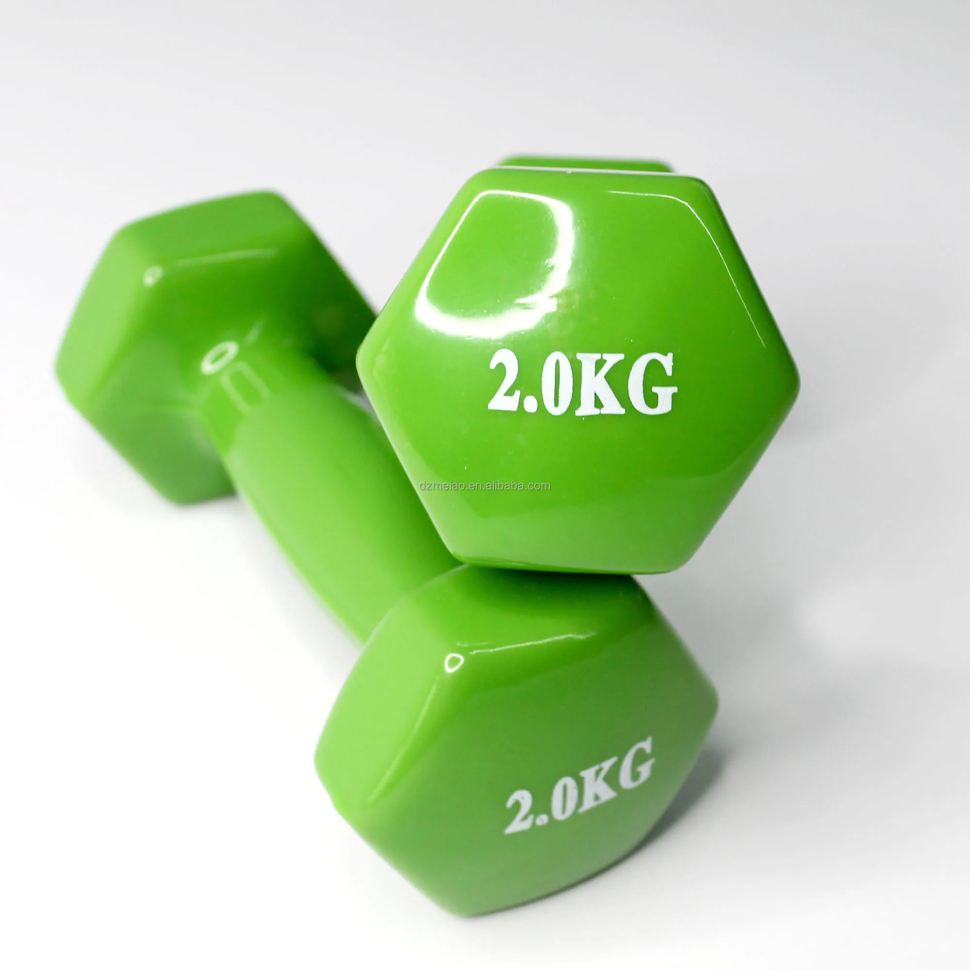 Factory Wholesale Gym Training Exercise Mini plastic Vinyl Dumbbells
