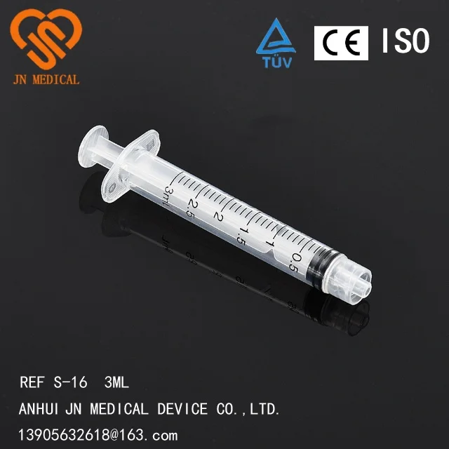 
China Safety Syringes 0.5ml Syringe Without Needle Syringe 