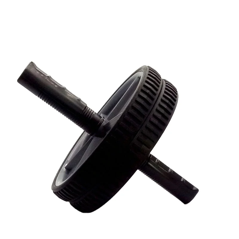 Home Use AB Wheel Iron and PVC Material for Abdominal Muscles Exercise