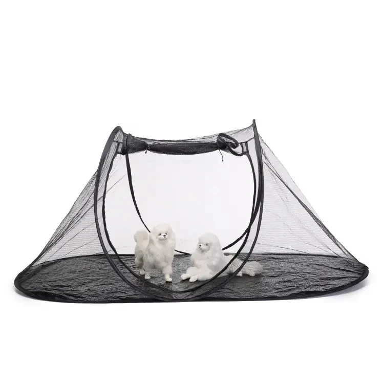 Pet Cage Foldable Tent Cat And Dog Travel Pet Cage Pet Enclosure Tent Suitable For Outdoor with Carry Bag