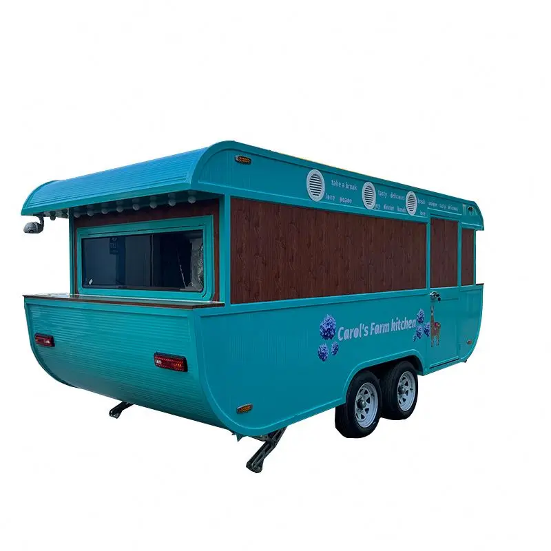 Best selling new multifunctional dining popular fashion fast food car dining trailer