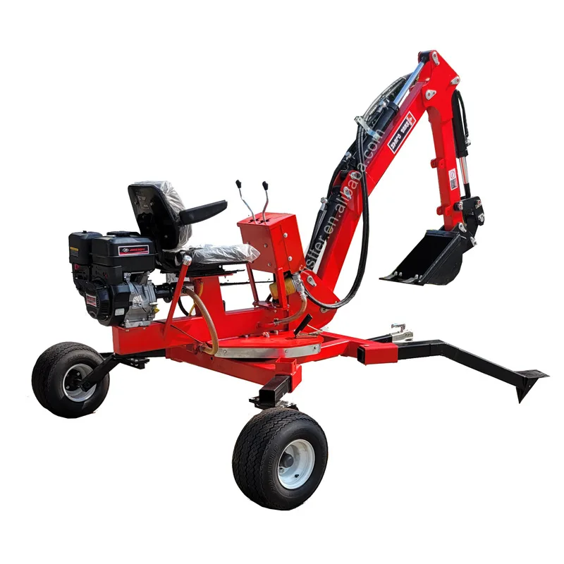 Factory Direct Gasoline Engine series Crawler Mini Digger Excavator For Sale