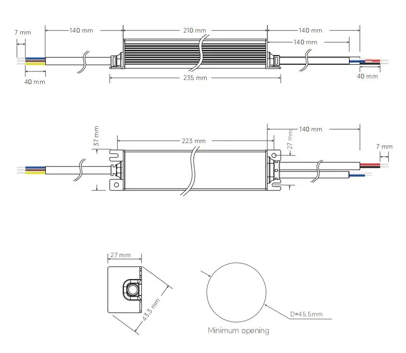 constant voltage 50W 75W 150W 200W 300W 400W 12V 24V 48V Waterproof Dimmable 12V Dali Led Driver
