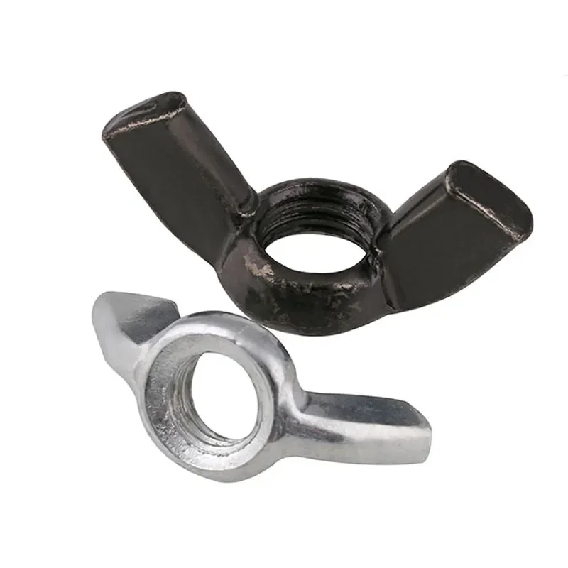 AISI ASTM ASME ANSI SUS 304 SS 316 A2 A4 Natural Edged Wings DIN 314 Wing Nuts Square Wing