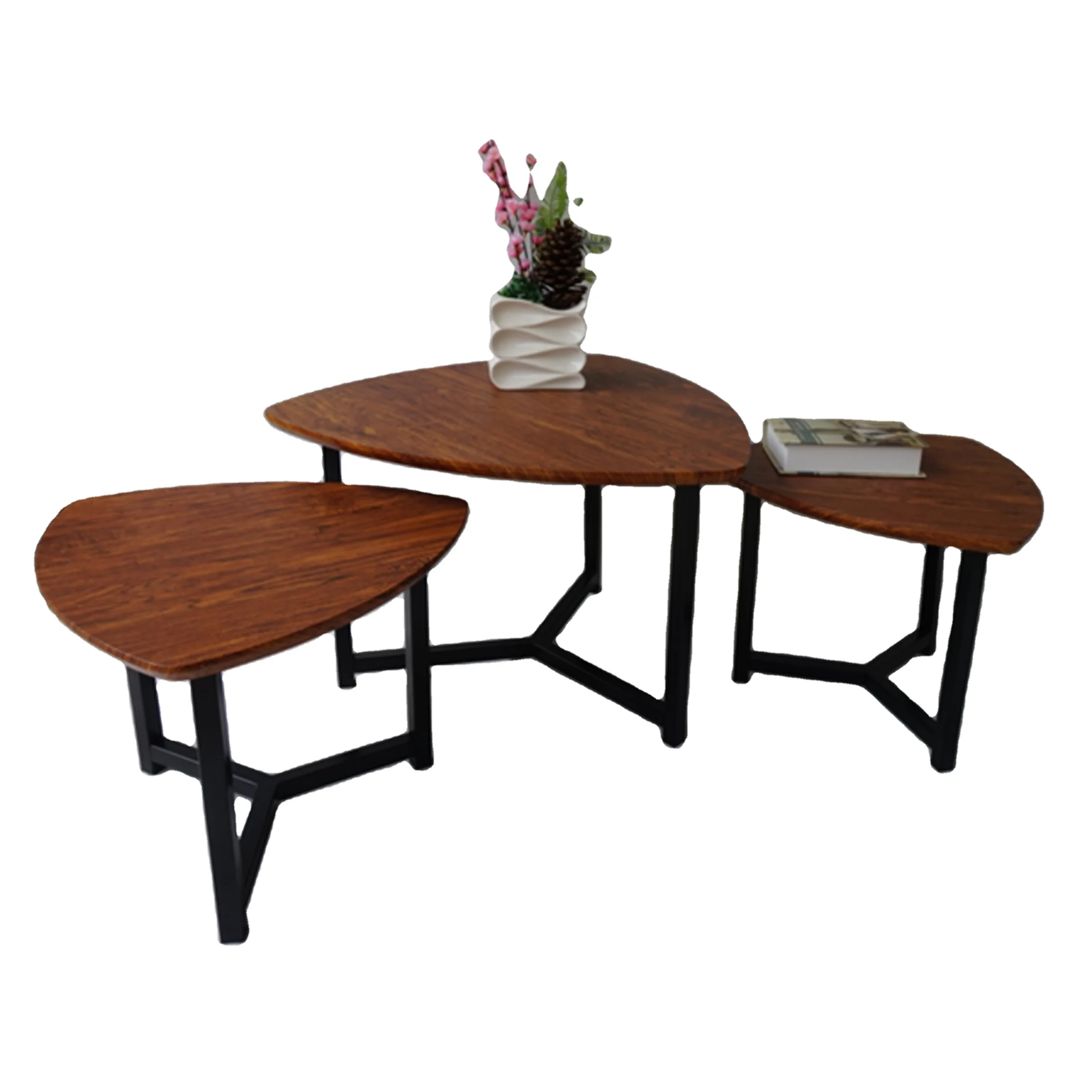 
Hot sale High quality colorful MDF End table / side table / coffee table sets 