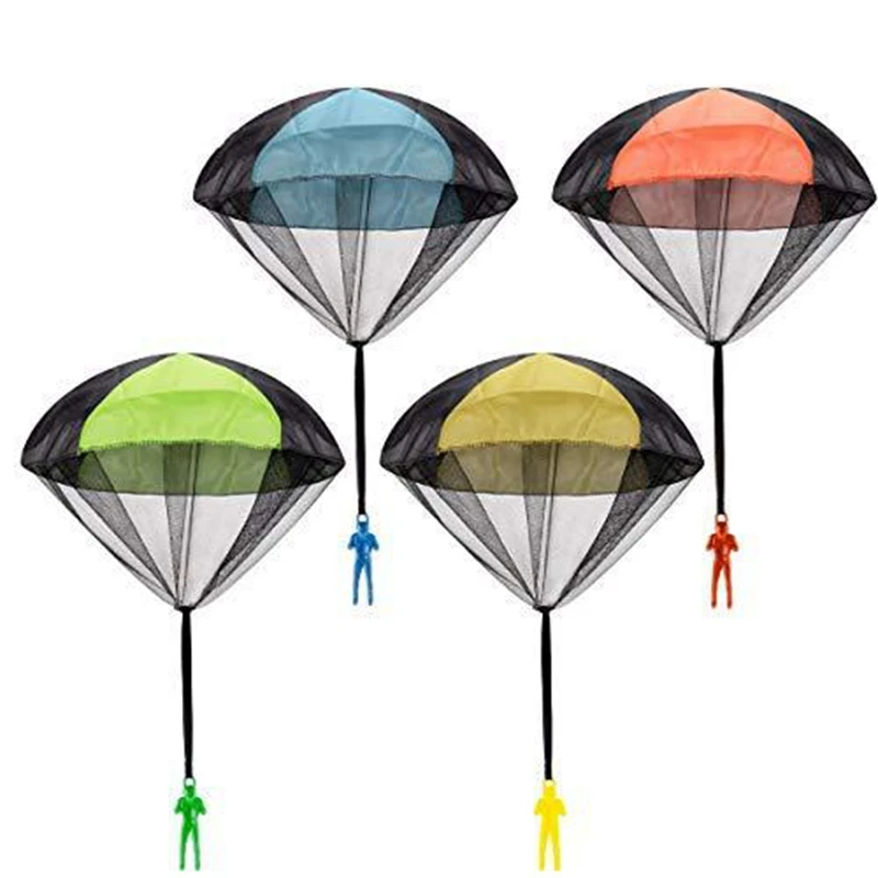 Tangle Free Outdoor Flying Parachute Men Nutty Parachute Toys for Kids