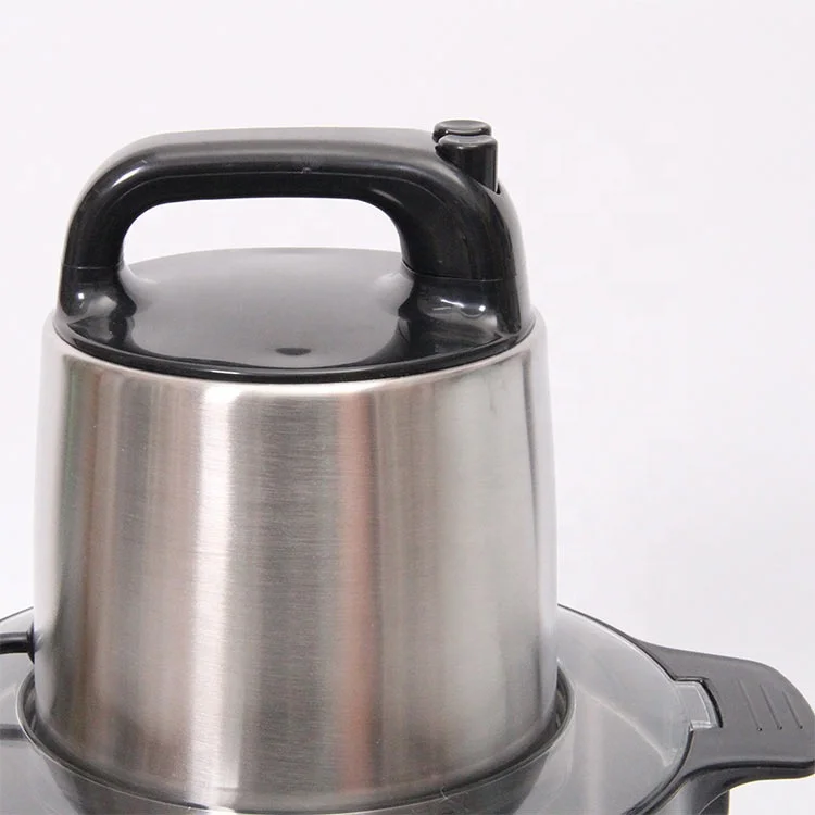 10L big capacity  vegetable food meat chopper portable stainless steel  electric meat grinder