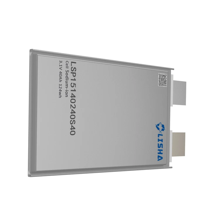 Lisha New Technology Sodium Battery Pouch Cell 3.1V 40Ah High Quality Rechargeable Sodium Battery Polymer Battery