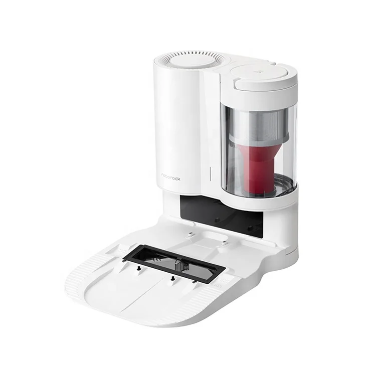 Оригинальная автоматическая адаптация циклонная пылеулавливающая и заряжающая станция черный белый Roborock автопустая док-станция