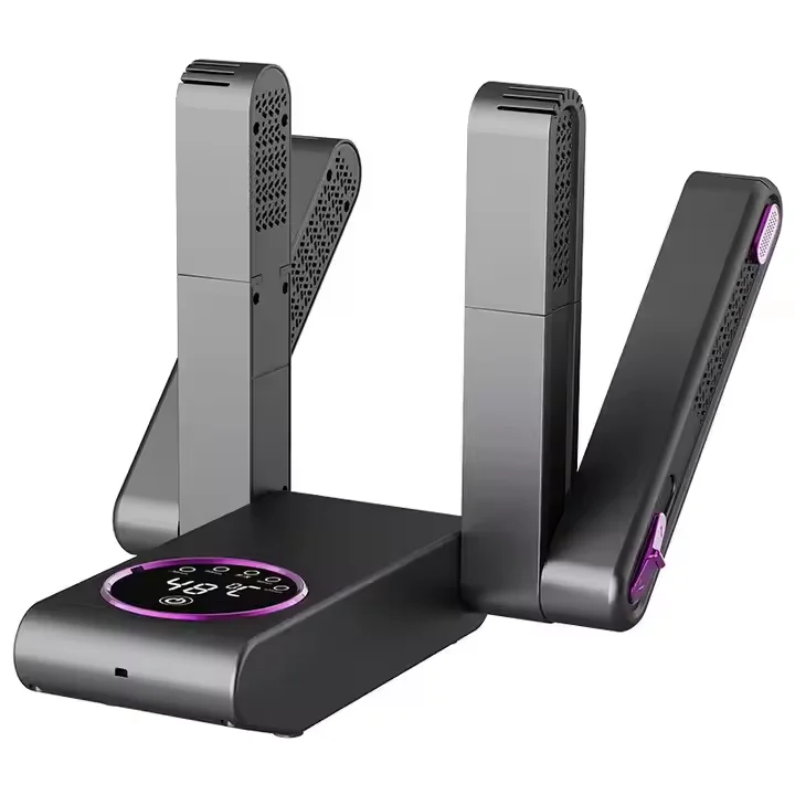 Retractable Electric Shoes Dryer Heater Deodorizer Dehumidifier Portable Shoe Drying with Constant Temperature Violet Light