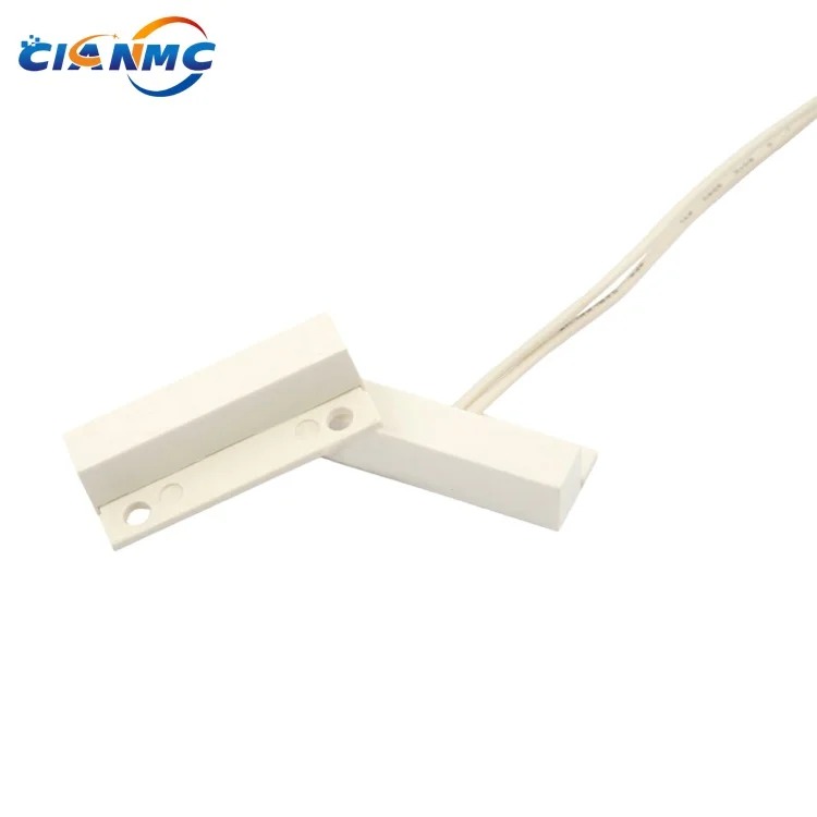 Surface Mount Wired NO/NC Magnetic Contact Switch For Elevator Door Window Security Alarm System