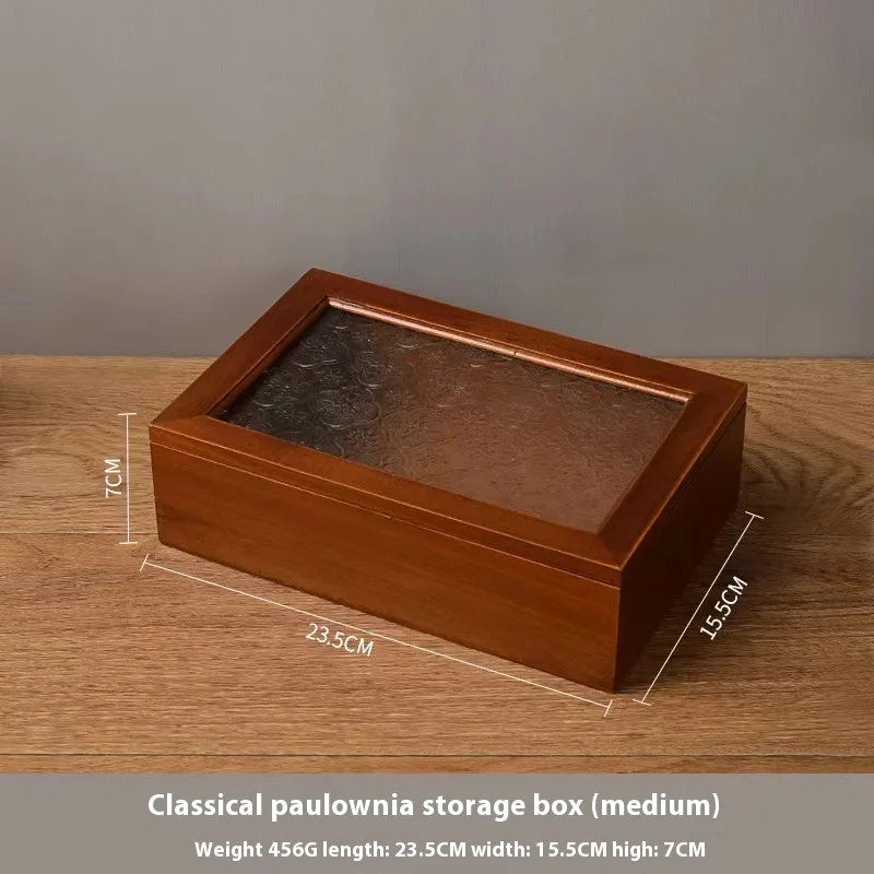 Customizable Eco Friendly Nordic Style Desktop Sundries Storage Box Creative Storage Box Wooden Storage Box