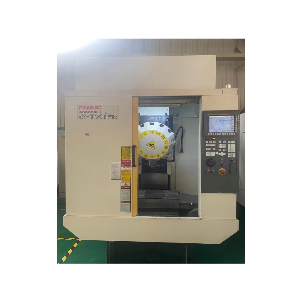 Used Japan High Precision Fanuc Robodrill Alpha--d14mib Cnc Machining Centre Original Robocut Robodrill