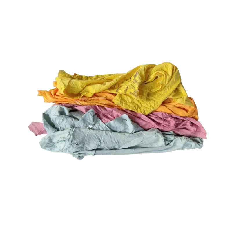 Outstanding Quality New all polyester cotton light color industrial cleaning cloth