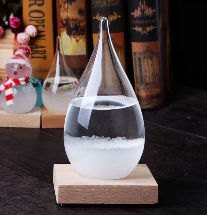 Amazon Hot Deals Weather Predictor Storm Glass Barometer forecast bottle with different size