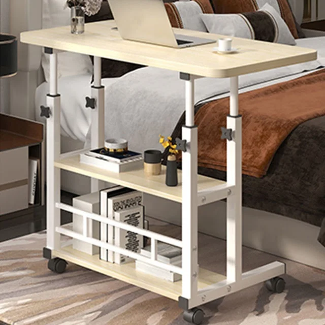 Home office work desk table height adjustable laptop table