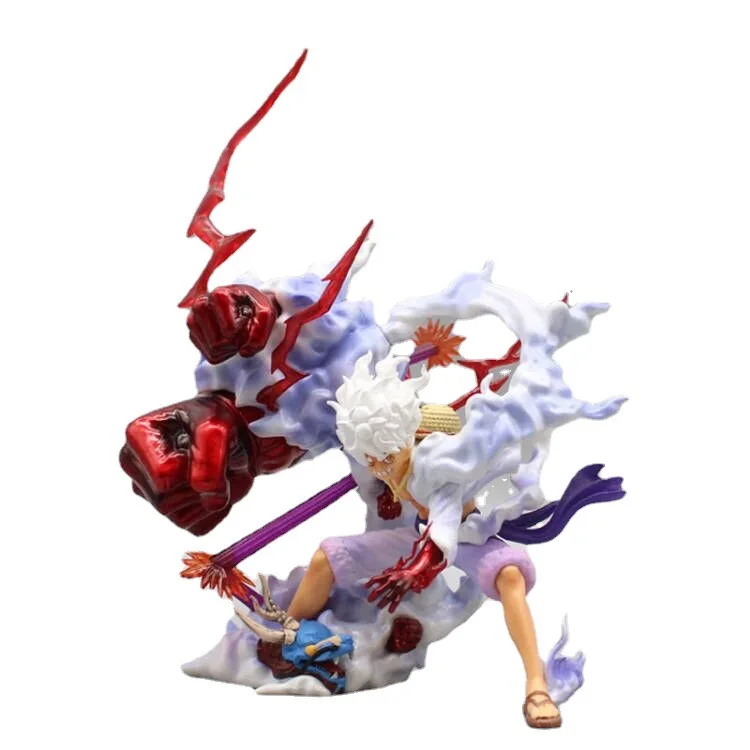 Hot Sale Anime One Pieces Collectible Figurines 5 Gear Nika Luffy 26cm One Pieces Action Figure