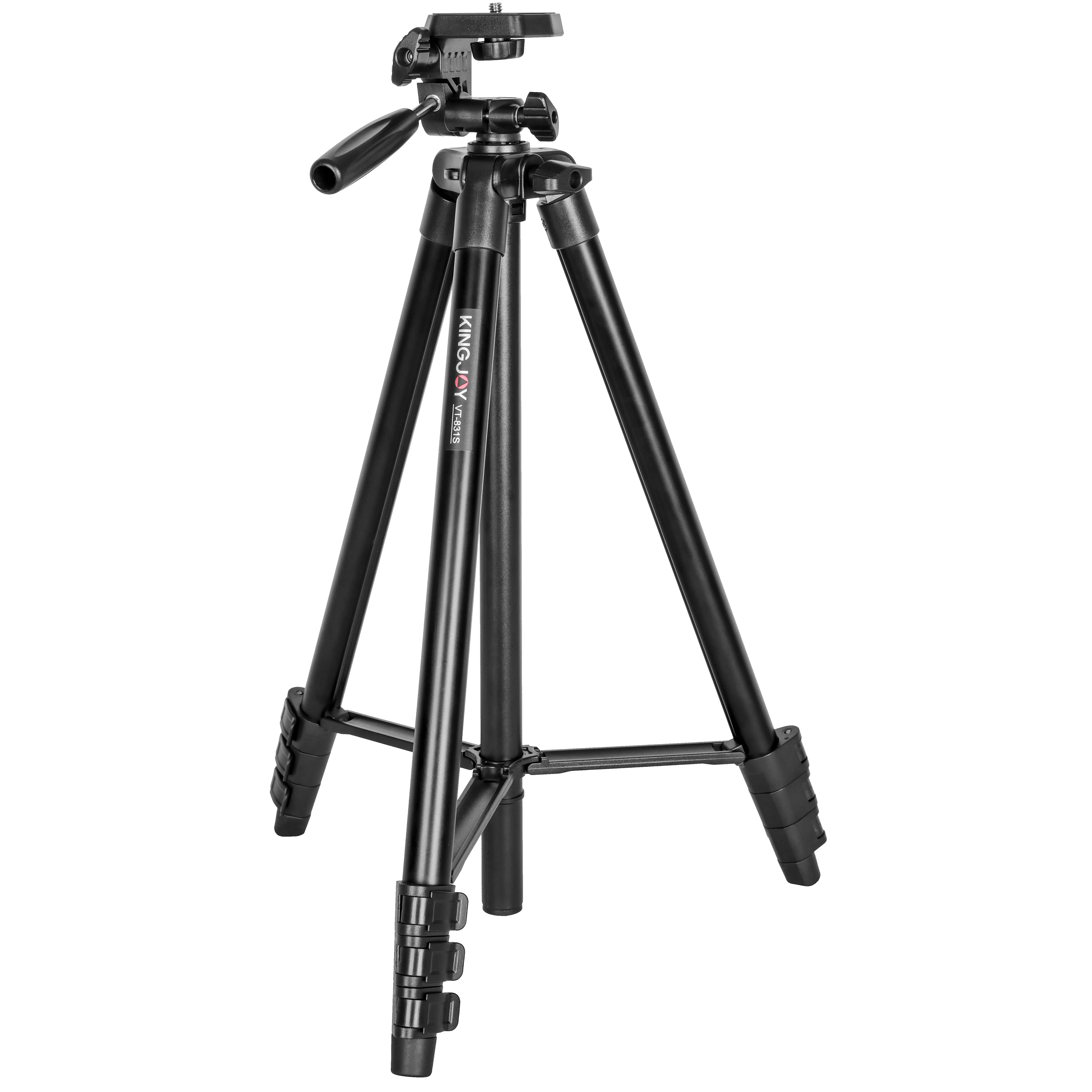 Kingjoy 60' Camera Phone Tripod Stand For Canon Nikon DSLR