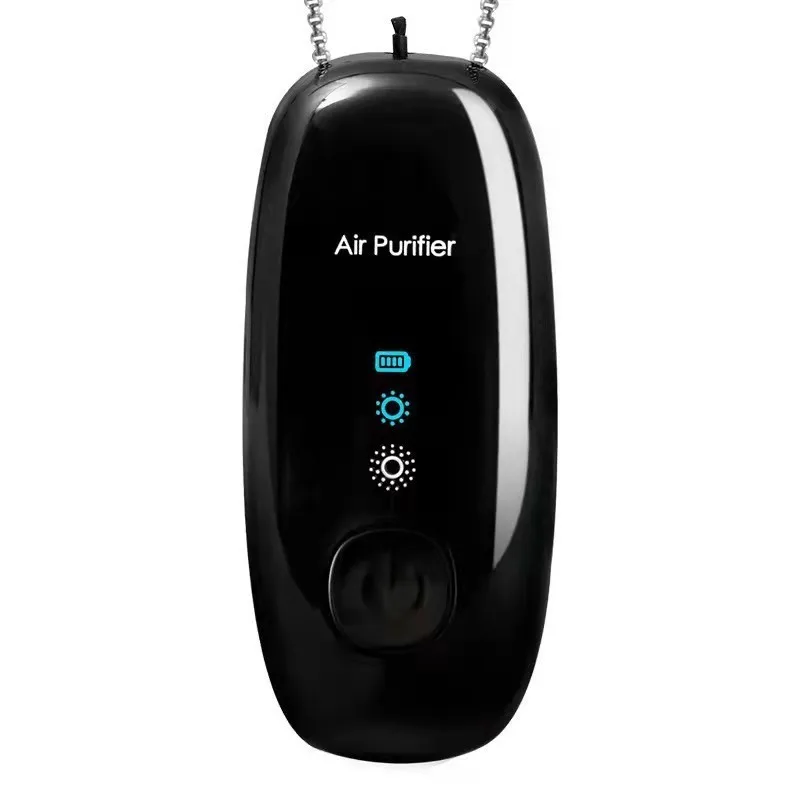 Portable mini ionizer air necklace negative ion air filter purifier with cheap price OEM brand