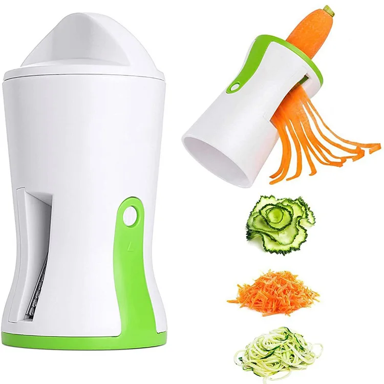 Hot Sale 3 In 1 Handheld Grater Spiral Vegetable Cutter Vegetable Cutter Grille Vegetable Spiralizer Cutter