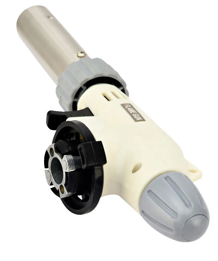 Adjustable 360 free rotation anti flare Culinary Creme Brulee Kitchen Chef Cooking gas blow Torch butane lighter KLL- 8805D