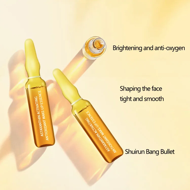 Wholesale Skin Care Products astaxanthin Serum acticating anti oxidant Anti wrinkle Moisture Facial Serum