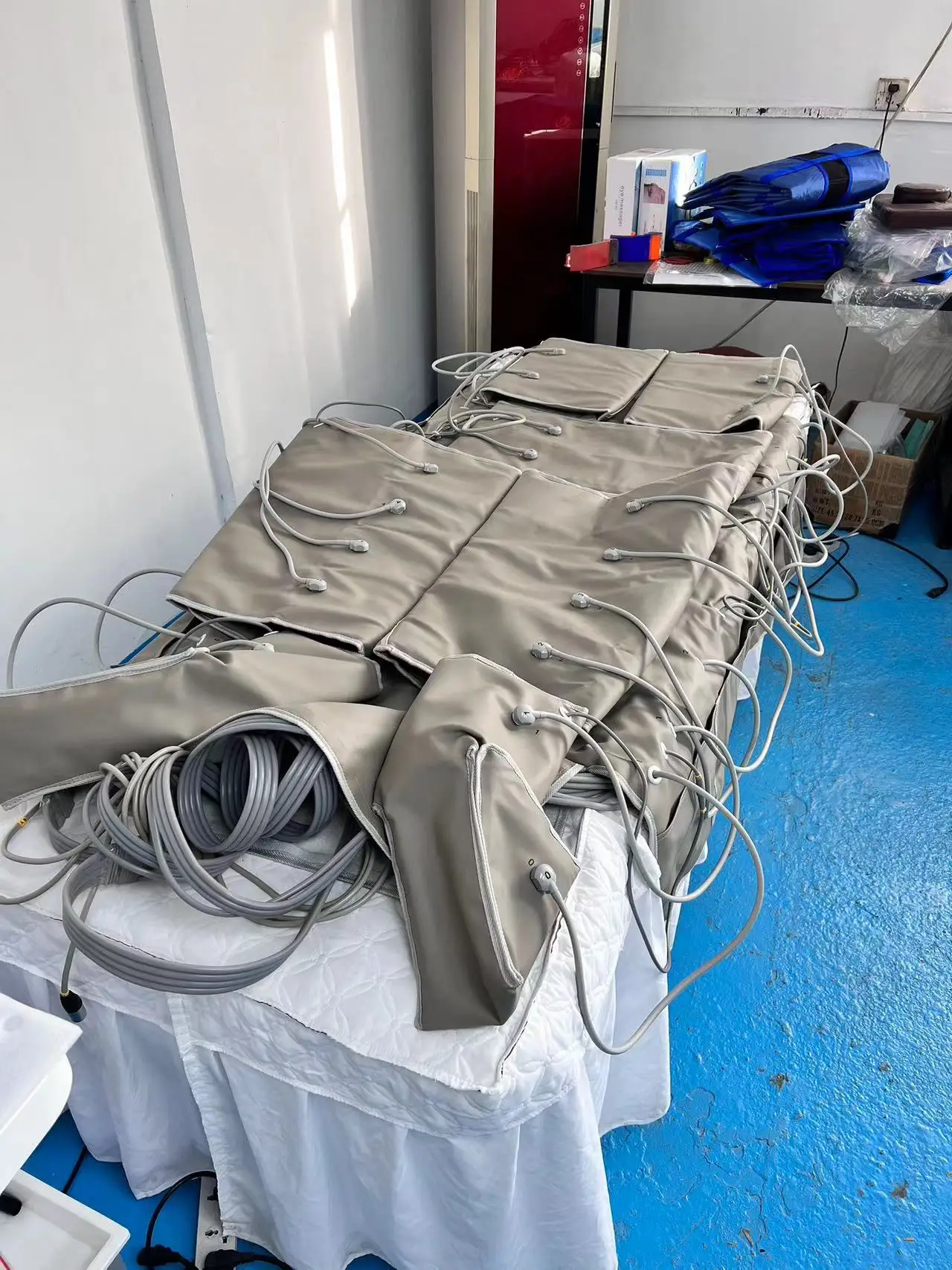 Presoterapia Lymphatic Drainage Machine 3 En 1 Pressotherapy Ems Infrared