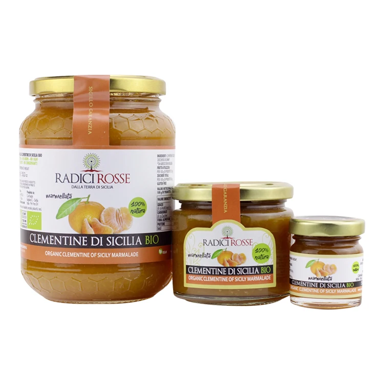Top Quality Organic Clementine Marmalade Italy