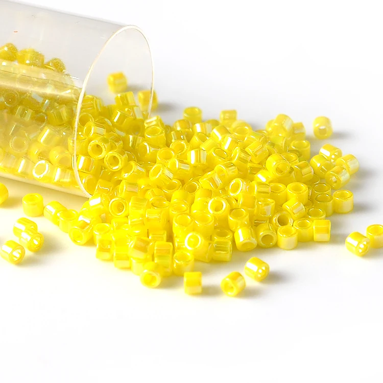 Japanese beads 10/0 Miyuki seed beads wholesale 2.2mm miyuki delica seed bead [17 Color Matte Opaque 1 ]10g pack