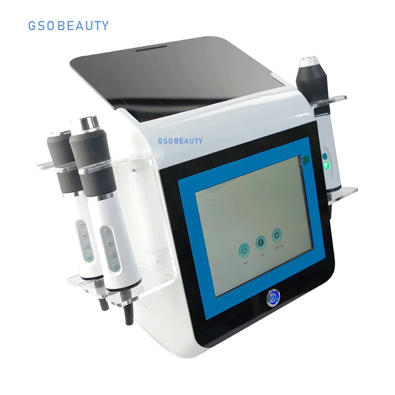 3 in 1 RF Ultrasonic Co2 Small Bubble Machine Capsule Gel Kit Oxygen Therapy Facial CO2 Bubble Spa Multi-functional Machine