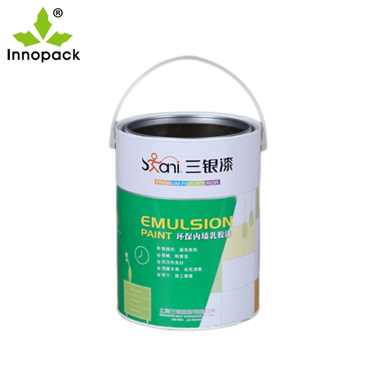  Hot sale round metal tin can for