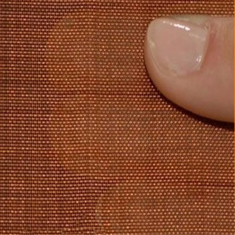 80 200 mesh 200 micron mri shielding material emf protection pure copper woven metal wire mesh screen fabric
