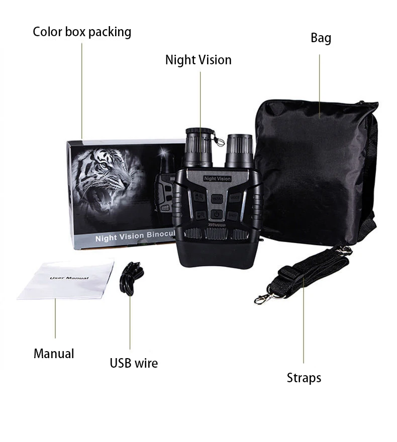 
Low Light Long Range Infrared Thermal Zooming 20x50 12x42 Night Vision Military Binocular Telescope For Hunting/ 