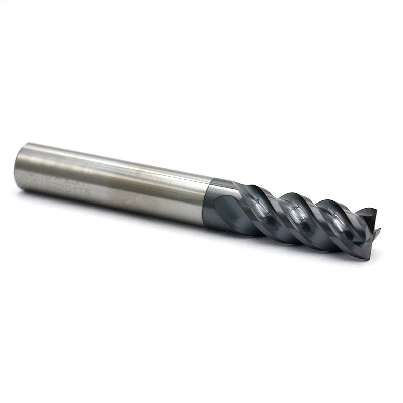 Milling Cutter Hrc50 Endmill Alloy Tungsten Steel CNC Top Milling Machine Tools For Steel 1.0mm-12.0mm