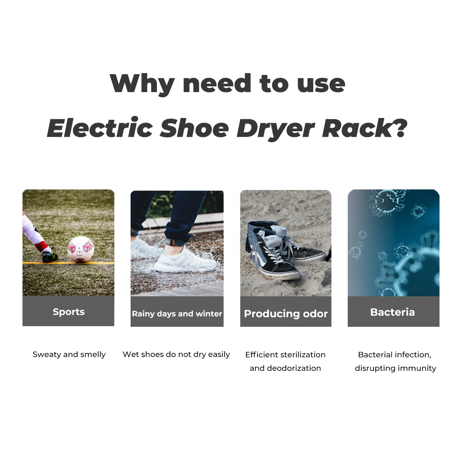 EVIA Latest Portable Energy Saver Electronic Furniture Family Children Shoes Dryer