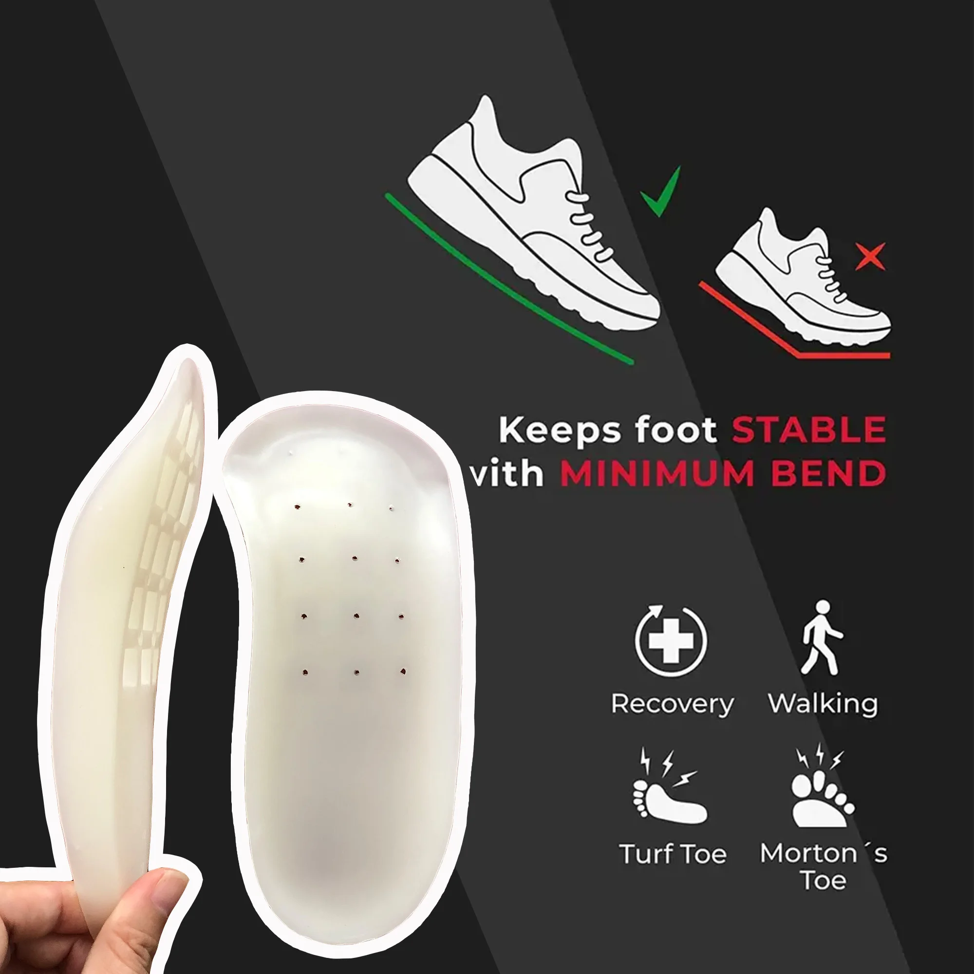 3d foot scanner arch support pad custom made orthotic insole