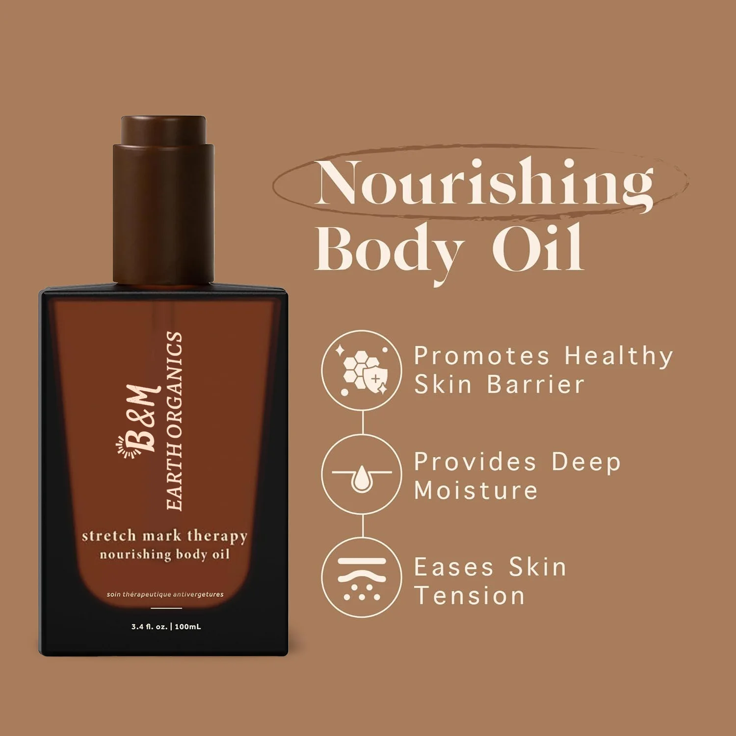 Nourishing Body Oil Stretch Marks Removal Pregnancy Belly Oil Ultra Hydrating Belly Oil for Pregnant Women Stretch Mark Therapy